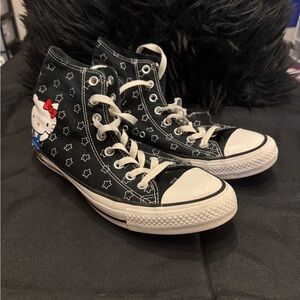 Converse Hello Kitty X Chuck Taylor Black High-Top Sneakers